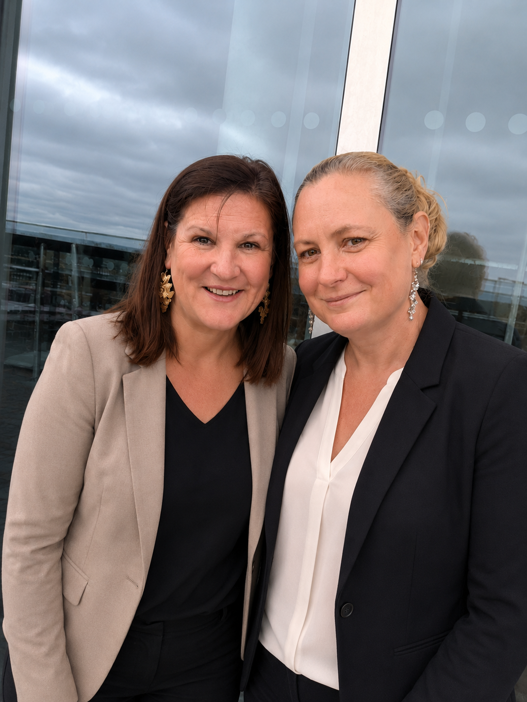 Louise and Amy, founders of The Shiny Happy Cleaning Company